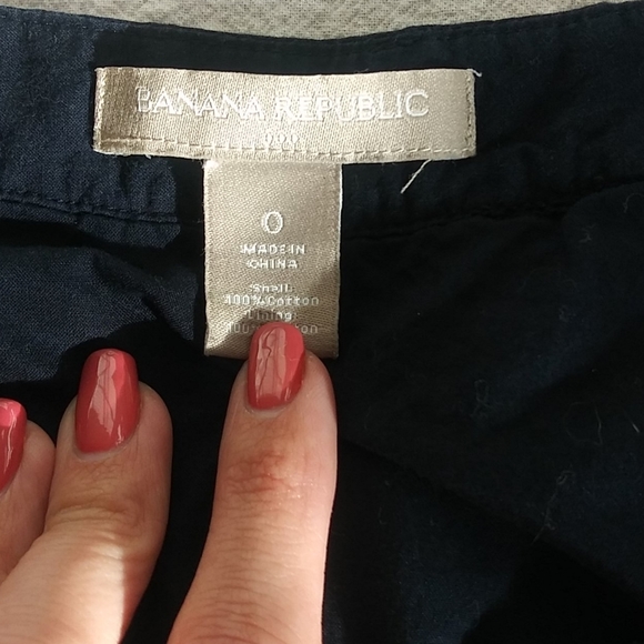 Banana Republic Navy Eyelet Dress - Picture 6 of 11